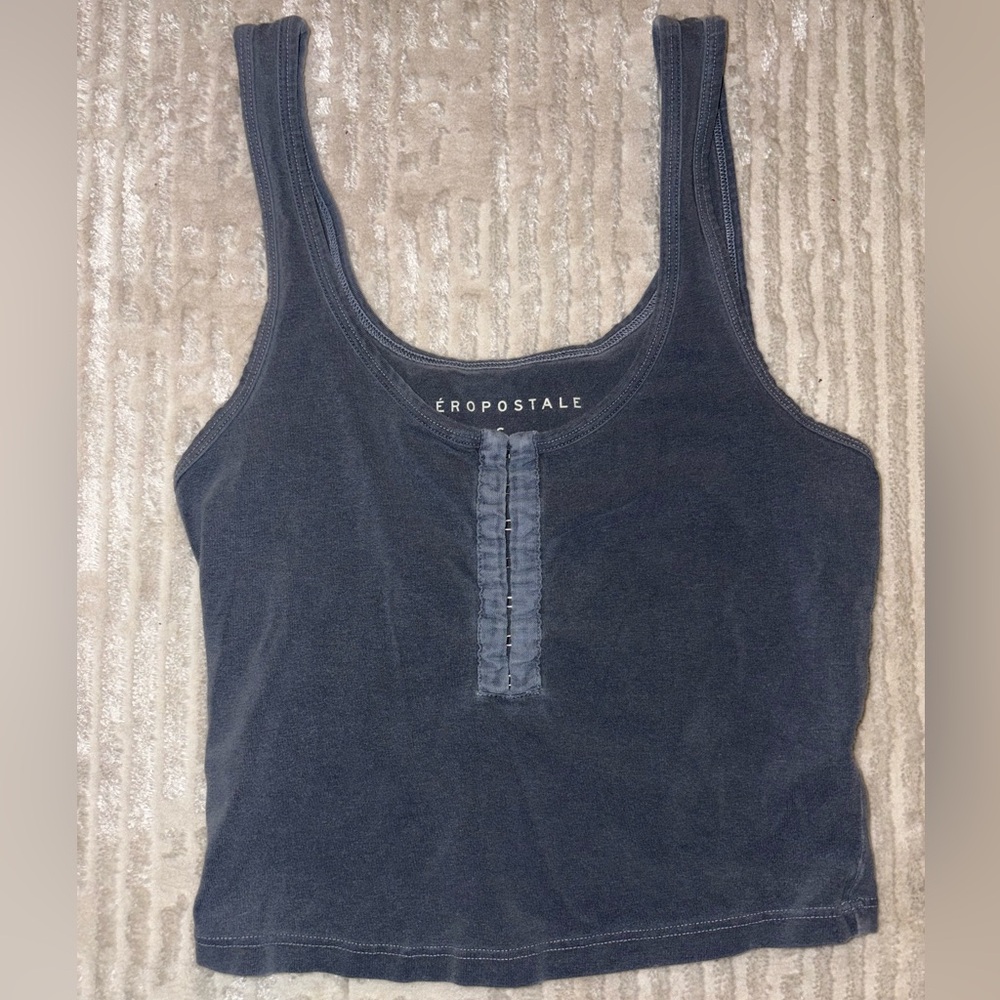 Aeropostale Women's Blue Tank Top